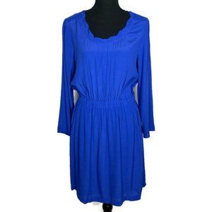 Madewell Broadway & Broome Cobalt Blue Dress sz 6